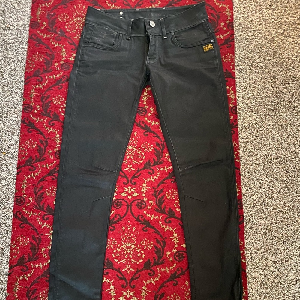 GStar Raw black skinny jeans, Worn twice